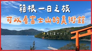 眺望富士山⛩️箱根神社的美術館芒草秘境好美台語配音 [upl. by Hamfurd]