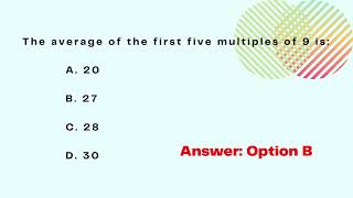 Examveda MCQ Math Average 3 [upl. by Michigan]