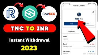 🤑 TNC TO INR WITHDRAWAL 2023  HOW TO WITHDRAWAL TNC TO INR  REAL RESEARCH TNC WITHDRAWAL PROCESS [upl. by Steffen]