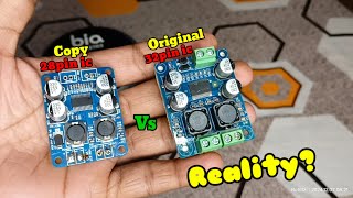 Class D tpa3118 mono 60W amplifier board  original vs Fake board campration [upl. by Norby280]