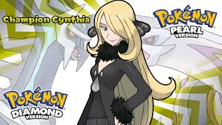 Pokémon Diamond Pearl amp Platinum  Champion Cynthia Encounter Music HQ [upl. by Tse46]