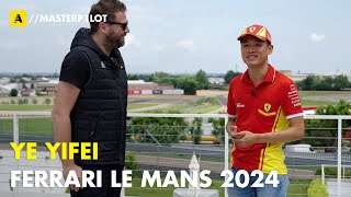 Ferrari è SPECIALE Anche in CINA  Ye Yifei AF Corse 499P  LE MANS 2024 [upl. by Aiva]