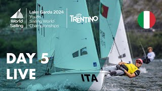 LIVE Day 5  Youth Sailing World Championships 2024 [upl. by Dyanne]