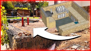 Gartenküche selbst bauen 3DPlanung mit SketchUp und Fundamentvorbereitung [upl. by Geralda]