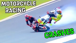 Motorcycle Racing crashes Compilation HD part 3 [upl. by Niarfe]