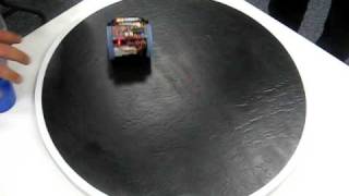 Sumovore Mini Sumo Robot Kit Test Run [upl. by Andromada]