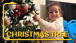 Getting ready for CHRISTMAS  Christmas Tree  New Vlog  Growing with Ayanka [upl. by Yattirb]