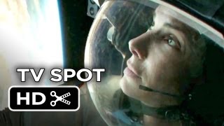 Gravity TV SPOT 3 2013  Sandra Bullock George Clooney Movie HD [upl. by Ephrem]