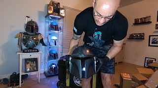 EFX Collectibles Mandalorian PCR helmet unboxing [upl. by Lienaj]