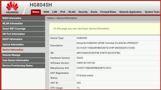 SETTING ROUTER HUAWEI HG8045 ACCESS POINT HOTSPOT MIKROTIK MODE BRIDGE [upl. by Pepi]