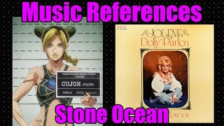 Every Music Reference in JoJo Stone Ocean [upl. by Bittencourt]