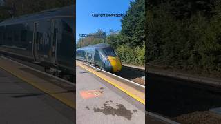 800025 Departs Swindon greatwesternrailway class800 train WesternSpot23 [upl. by Cadman524]