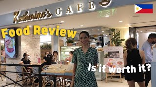 Katherines Cafe  Glorietta  Food Review  Makati Philippines [upl. by Aisenet889]