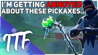 Minty Pickaxe FRUSTRATION Personal Commentary Fortnite Battle Royale [upl. by Buhler683]