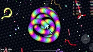 Slitherio AI 205000 Score Epic Slitherio Gameplay 228 [upl. by Seton]