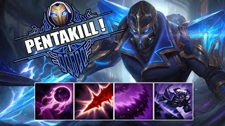 KASSADIN MONTAGE  STUNNING PENTAKILLS amp MOST LEGENDARY PLAYS IN LEAGUE [upl. by Rebekah]