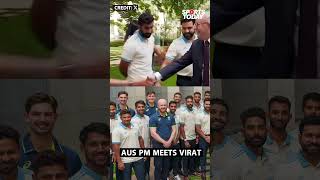 Australian PM meets Virat Kohli while Indias visit to Australian Parliament Sports Today [upl. by Datha]