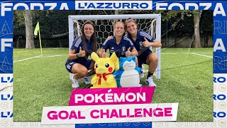 Cantore Merlo e Serturini si sfidano nella Pokémon Goal Challenge [upl. by Xed]