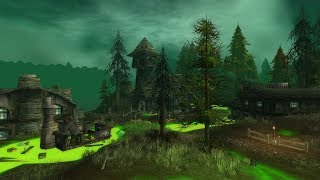 WoW Then and Now Hillsbrad Foothills [upl. by Yrahcaz]