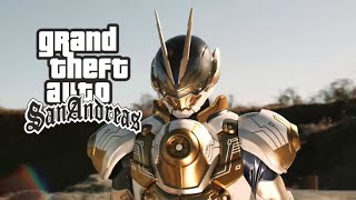 BETA Henshin Kamen Rider Gazer GTA SA ANDROID [upl. by Rufe]