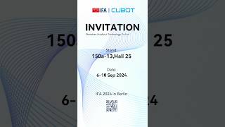 Unveiling New Smart Devices with CUBOT at IFA Berlin IFA2024 [upl. by Ilocin355]