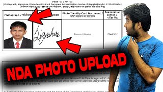 NDA Form Photo Upload  Signature upload in NDA Application  Photo ID Upload in NDA [upl. by Shoshanna]