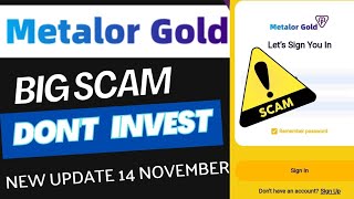 Metalor Gold Earning App  Mgi Gold Earning App  Mgi App  Mgi Gold App  Mgi Gold Mgi Earning App [upl. by Reni]