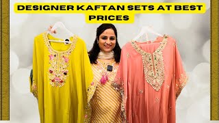 Buy Designer Kaftan Sets  Best Prices Exclusive Kaftan Kurta Sets amp Dresses Shimmers Clothing [upl. by Eimmot]