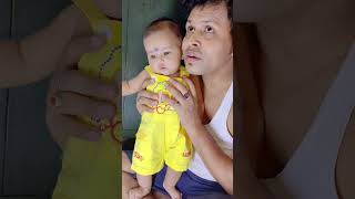 Dekho tujhko Dil Ko mere chain aata cutebaby sanambala shorts shortsvideo short shortvideo [upl. by Tristram]