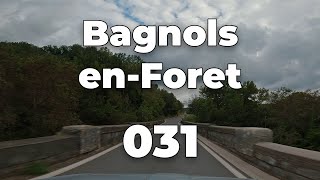 ASMR Driving 4K  BAGNOLSENFORET to SANDAYA SAINT RAPHAEL  Tour de Provence 031 Cote dAzur [upl. by Madson792]