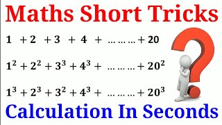 Maths Short Tricks  Sum of natural numbers  Addition Tricks  imran sir maths [upl. by Rene168]