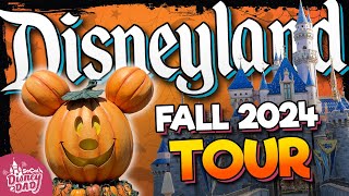 Disneyland Fall Tour and Crowd Update  September 2024 [upl. by Atiugal]