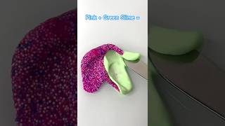 Satiating Pink and Green Slime Smash ASMR  Satisfying Slime Smash ASMR [upl. by Melamie288]