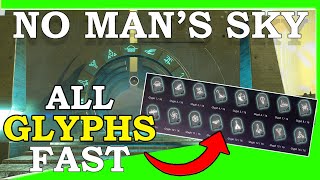 No Mans Sky How To Find All Glyphs Fast 2023 How To Get Glyphs NMS [upl. by Arrait]