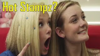 Hot Stampz As Seen On TV Commercial Buy Hot Stampz As Seen On TV Glitter Hair Stamps For Girls [upl. by Benjy]