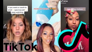 👸✨Feminine Hygiene Tiktoks ✨👸 Tiktok Trendz [upl. by Mistrot148]