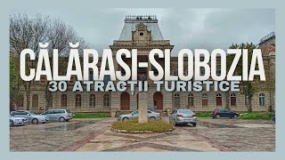 CĂLĂRAȘI  SLOBOZIA  30 Atracții turistice  ROMANIA 🇷🇴 calarasi slobozia [upl. by Laith]