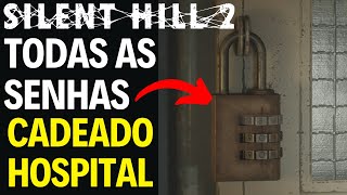 SENHA CADEADO RECEPÇÃO HOSPITAL EM SILENT HILL 2 REMAKE [upl. by Driscoll]