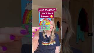 LOVE MESSAGE FROM YOUR PERSON 🙏♥️ tarot love  relationships [upl. by Nolana]