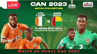 🔴 DIRECT  MATCH COTE DIVOIRE VS GUINEE BISSAU EN LIVE [upl. by Ahtiekal]