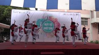 TAIFUU Hanoi yosakoi Ngày hội Nhật Bản 2017 [upl. by Shipp]