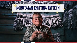 Norwegian knitting pattern the story of Selbu Rose  VISIT NORWAY [upl. by Ibrik]