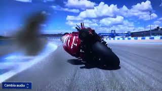 MotoGp™️ Onboard Marc Marquez epic battle⚔️vs Bagnaia JEREZ GP🇪🇸 2024 [upl. by Eleumas]