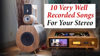 10 Songs To play on your HIFI Stereo System [upl. by Odilia]