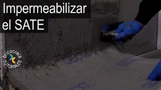 Cómo instalar SATE en fachadas con muros húmedos Bricocrack [upl. by Eelirak]