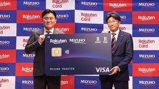 Rakuten Card and Mizuho FG Announce Strategic Alliance  RNN [upl. by Abe]