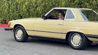 1976 Mercedes 450SL R107 Maple Yellow on Palomino Full Check  Demo Drive 1 [upl. by Thebazile356]