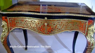 Boulle Cabinet Restoration Part 3 [upl. by Notniuq]