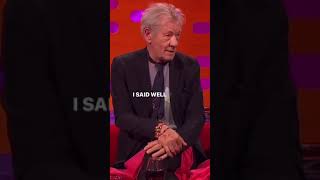 Ian McKellen’s HILARIOUS Maggie Smith Impression shorts [upl. by Candra313]