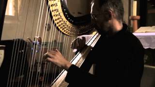 Comptine dun autre été Laprèsmidi played on harp quotAméliequot soundtrack [upl. by Adelia]